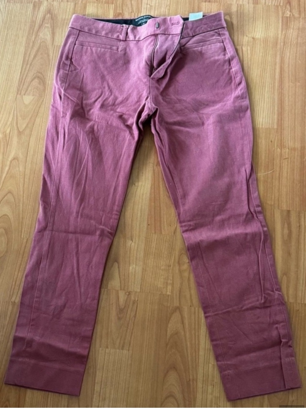Banana Republic Sloan Curve Fit Pink Trousers Size 4